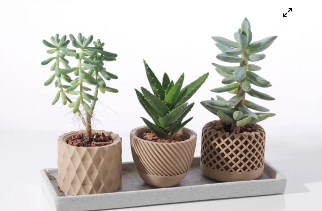 Geometric Plant Pot